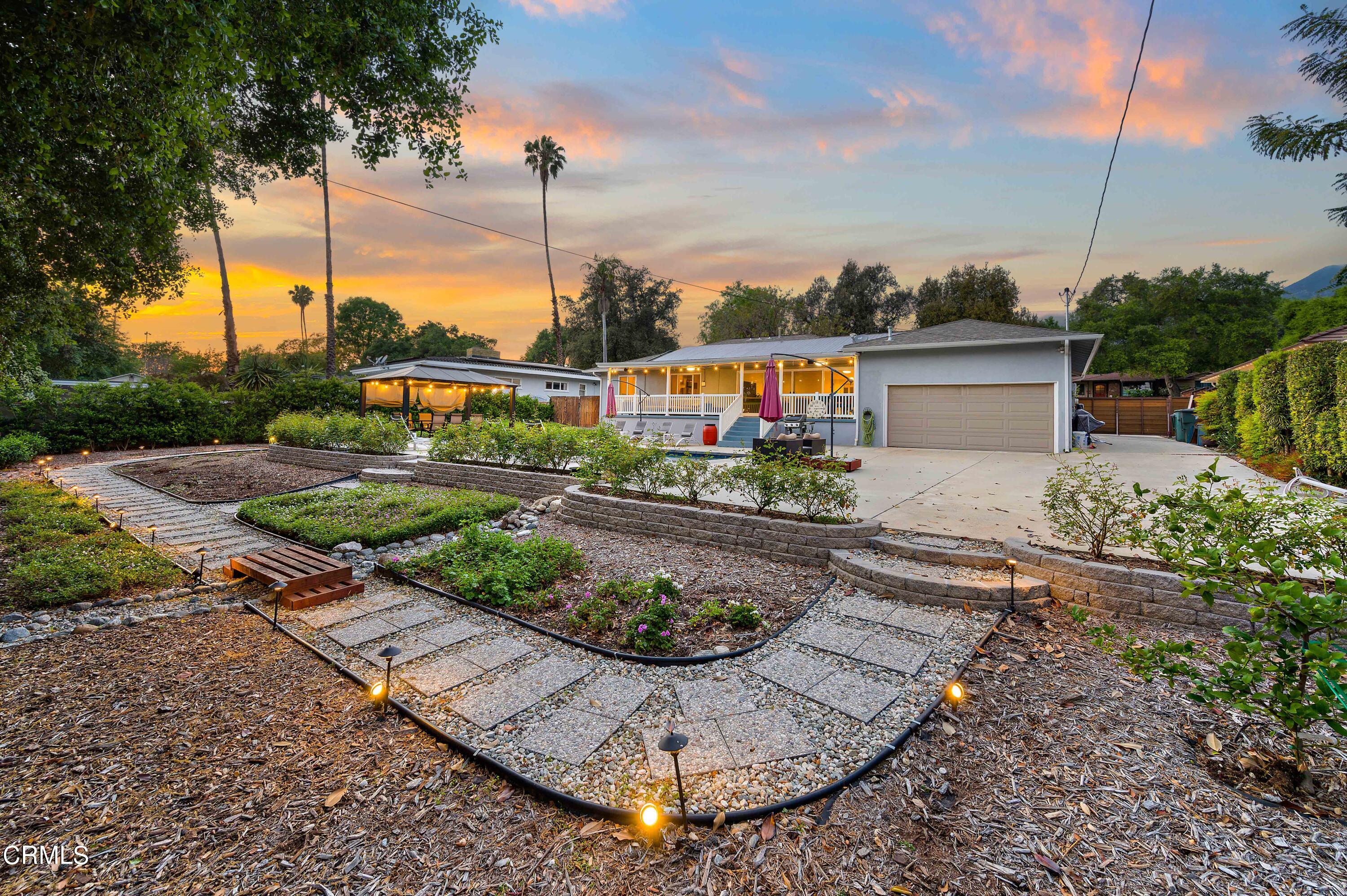 3770 Shadow Grove Road Pasadena, CA 91107 - Photo 49 of 61 a view of a swimming pool with a patio