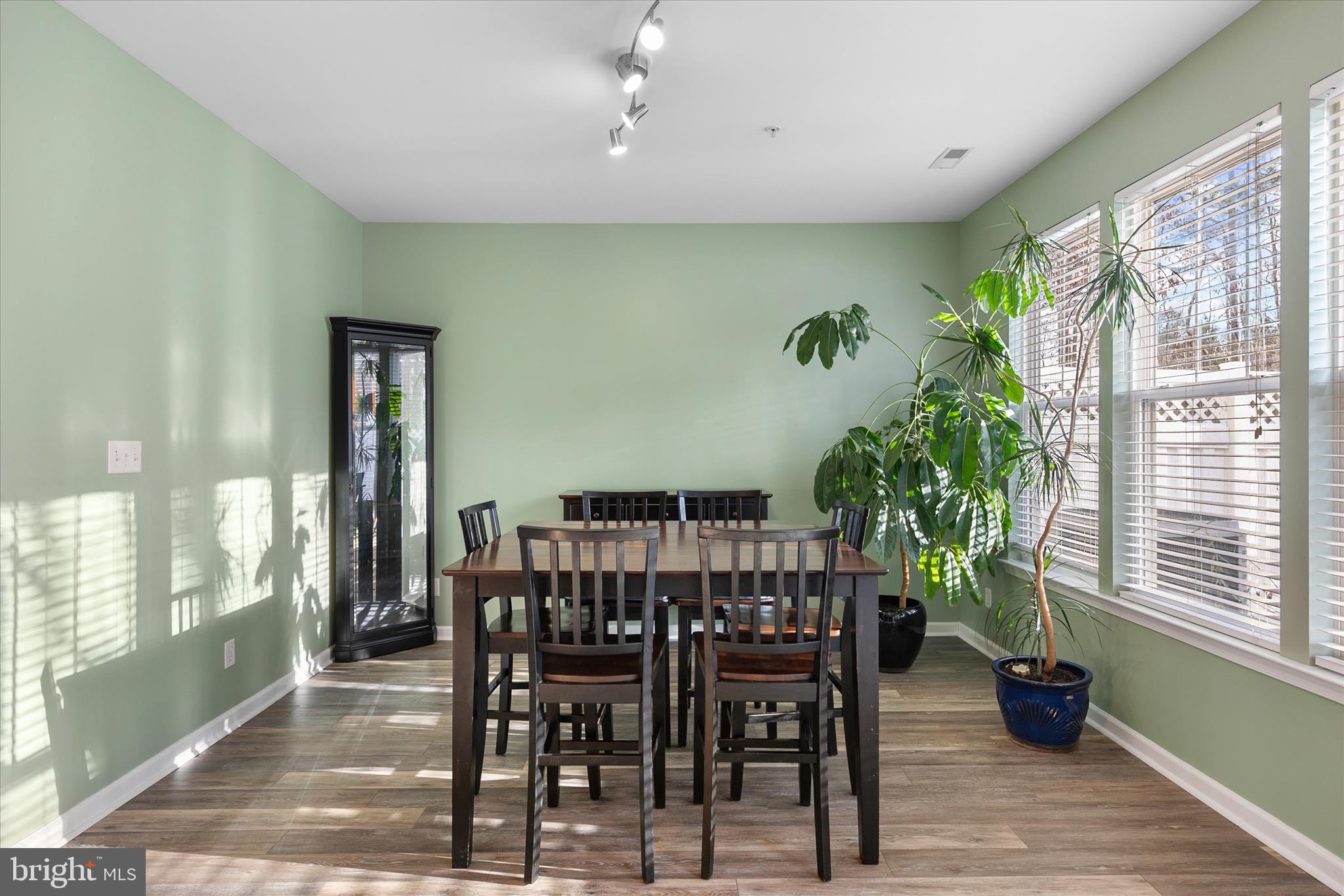 197 Intrepid Lane, Unit 1302 Berlin, MD 21811 - Photo 6 of 20 a view of a dining room with furniture and a potted plant