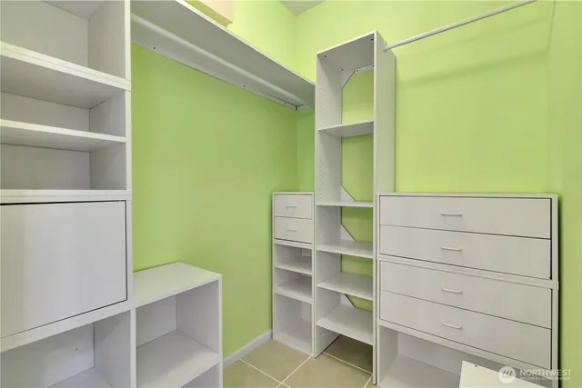 an empty room with window