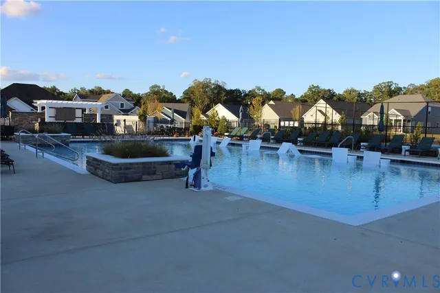 a view of a living room with furniture