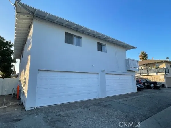 a view of a car garage