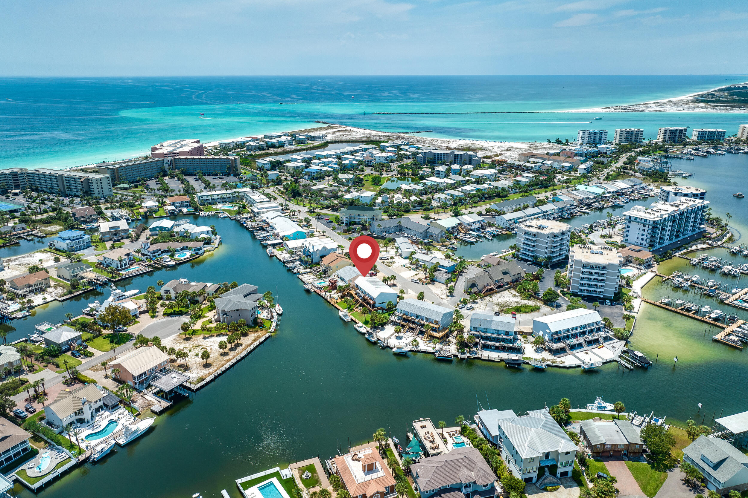 153 Durango Road Destin, FL 32541 - Photo 1 of 51 a view of a city with ocean view