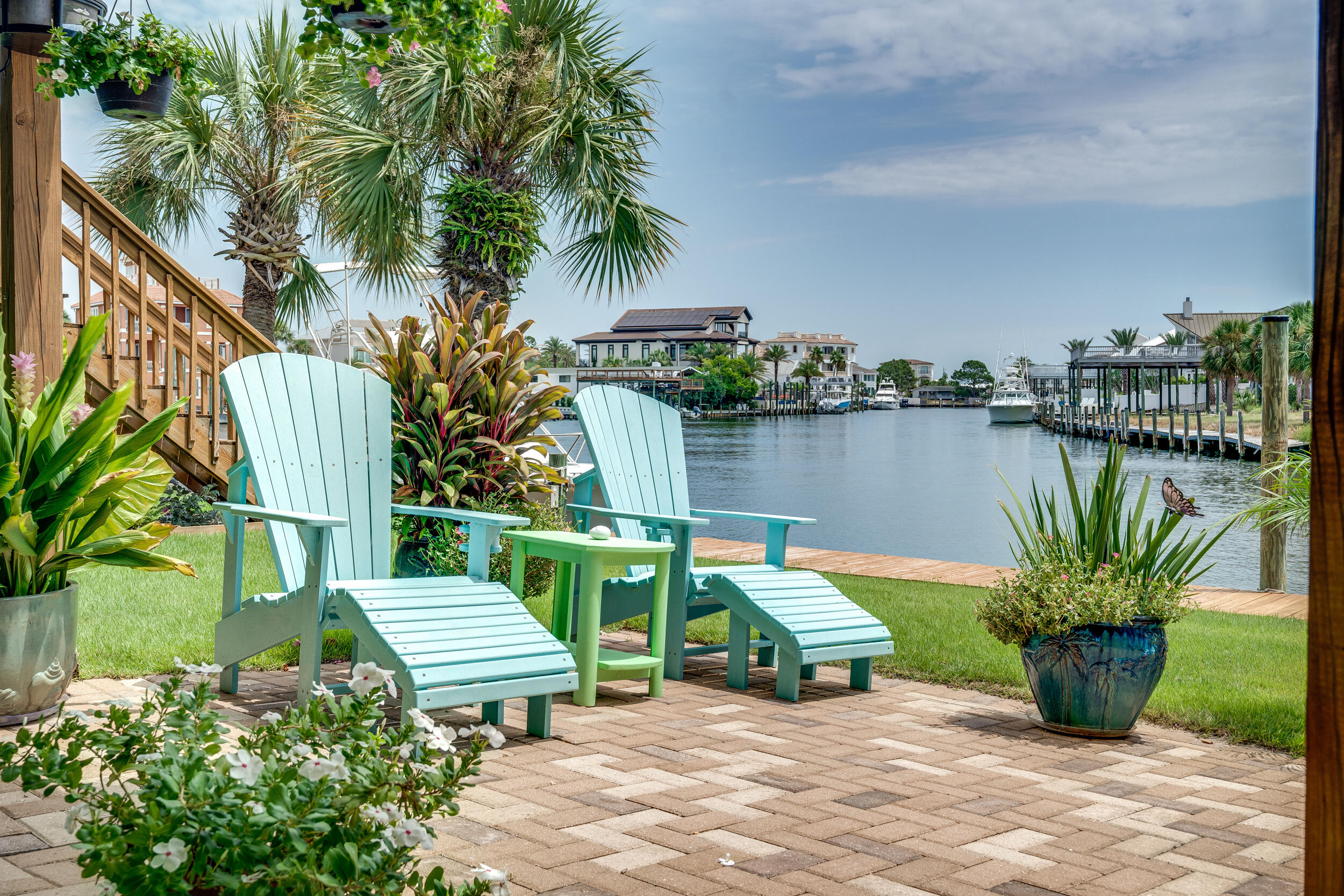 153 Durango Road Destin, FL 32541 - Photo 3 of 51 a view of a chair and table on the terrace
