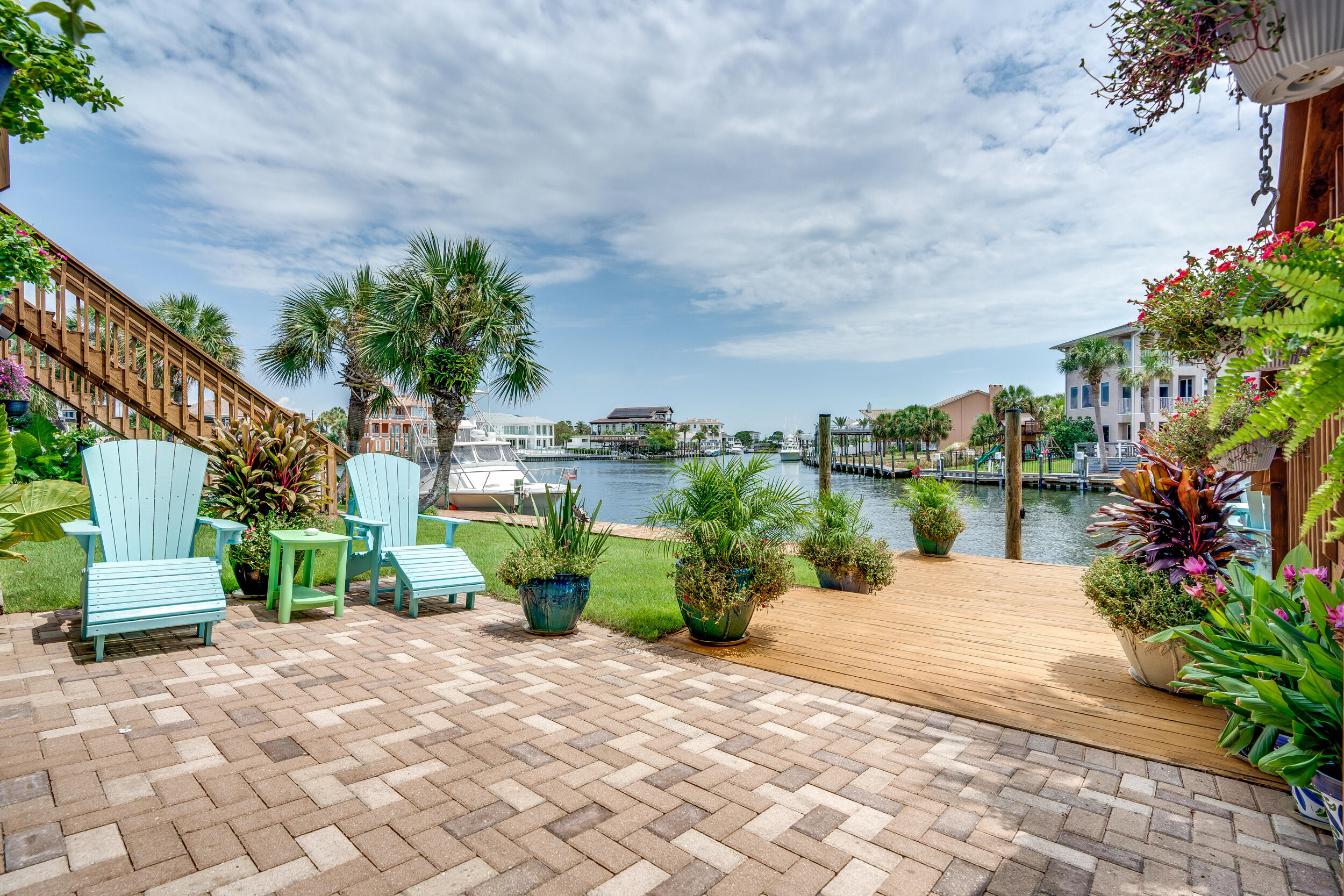 153 Durango Road Destin, FL 32541 - Photo 41 of 51 a view of a garden with pathway