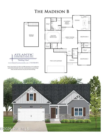 $389,900 | 121 Woodford Drive, Unit LOT 244, Jacksonville, NC 28540