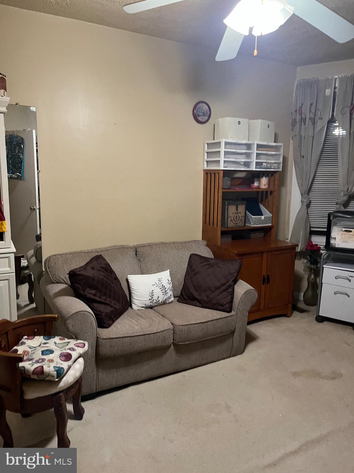 613 K Street Northeast Washington, DC 20002 - Photo 20 of 33 a living room with furniture and a fireplace