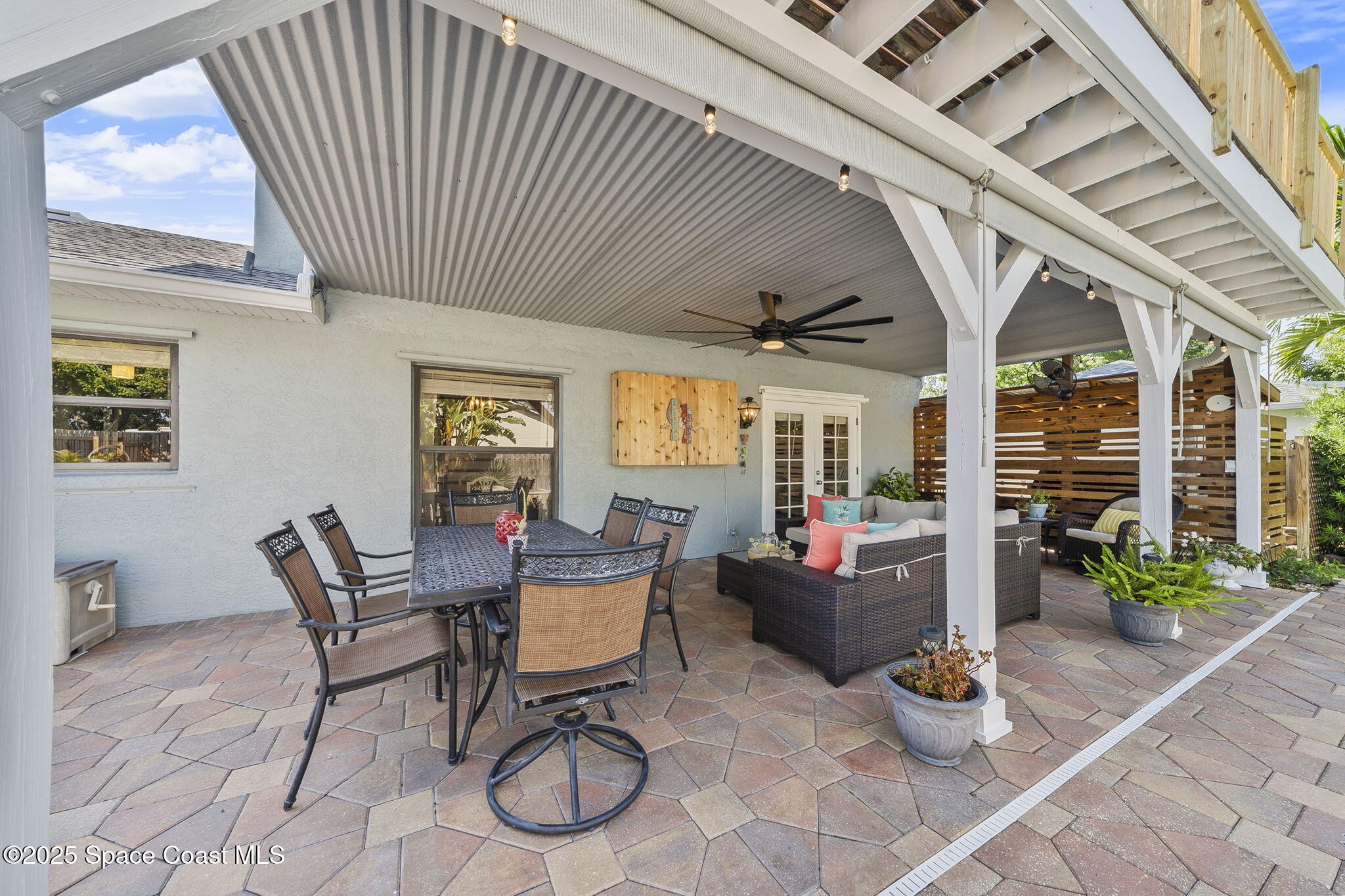 807 Gardener Road Rockledge, FL 32955 - Photo 40 of 66 Deck and covered patio area