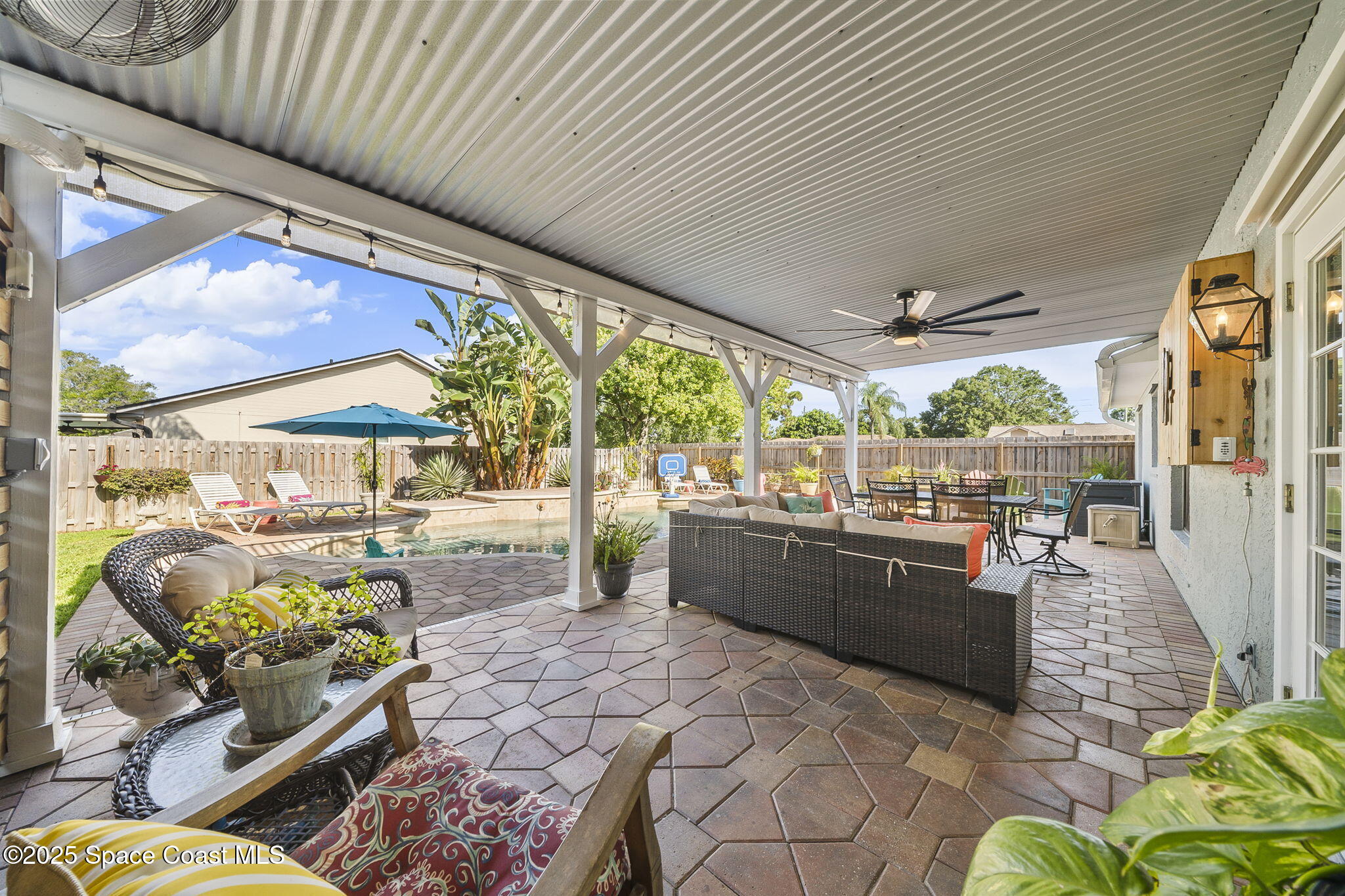 807 Gardener Road Rockledge, FL 32955 - Photo 46 of 66 Covered patio area