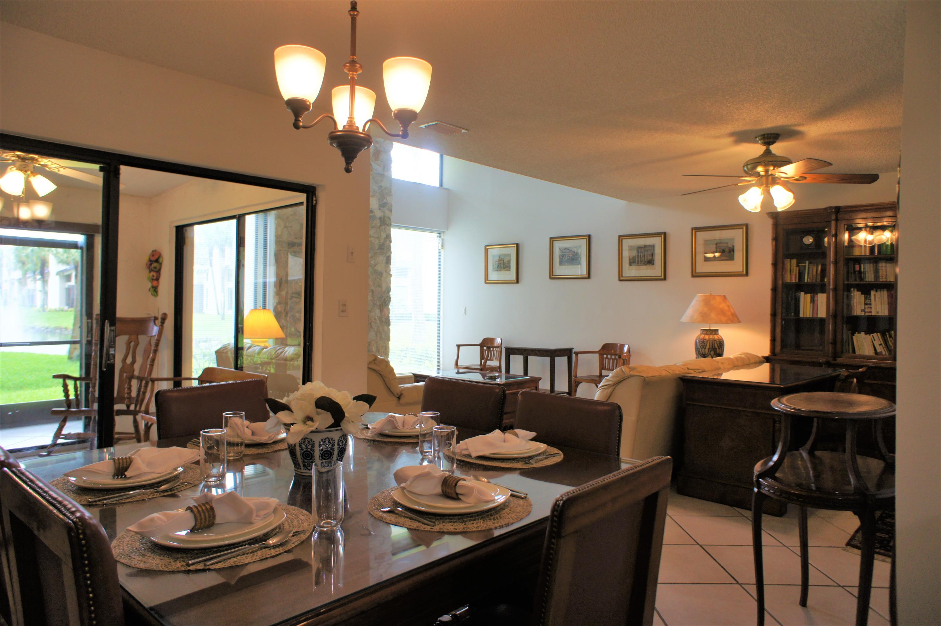 6023 Glendale Drive Boca Raton, FL 33433 - Photo 25 of 59 Open Dining into Livingroom