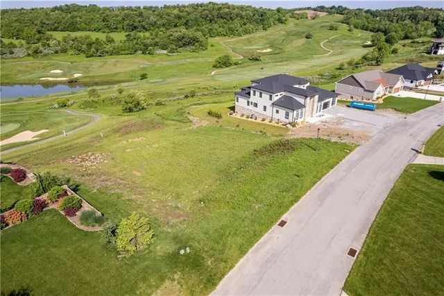 a view of a lake with a mountain