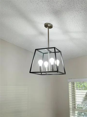 a close view of painted walls