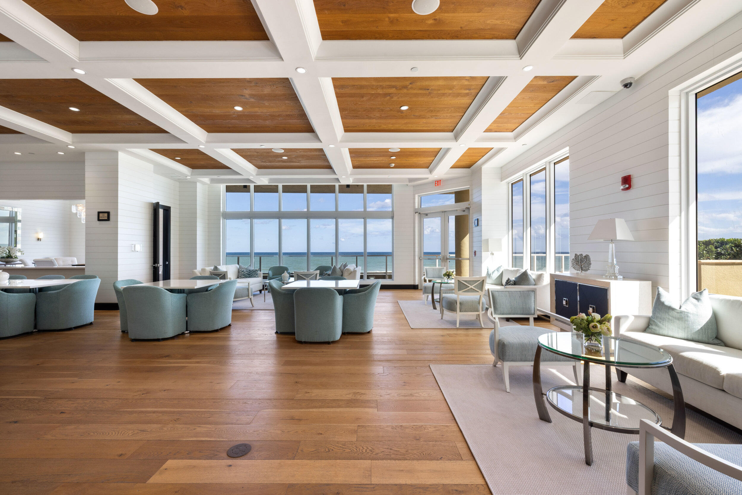 5050 North Ocean Drive, Unit 1502 Singer Island, FL 33404 - Photo 47 of 56 a living room with furniture and a large window