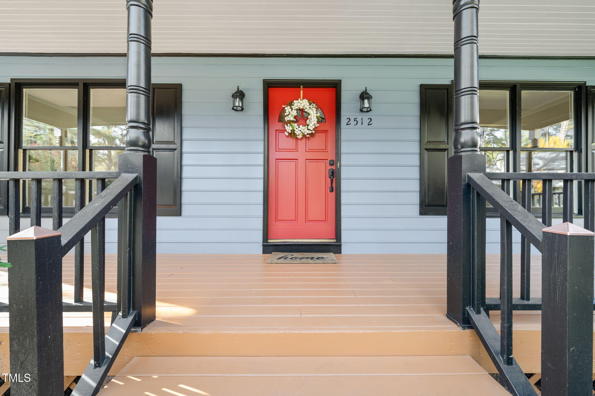 2512 Scouting Trail Raleigh, NC 27615 - Photo 35 of 36 a view of a entryway door of the house