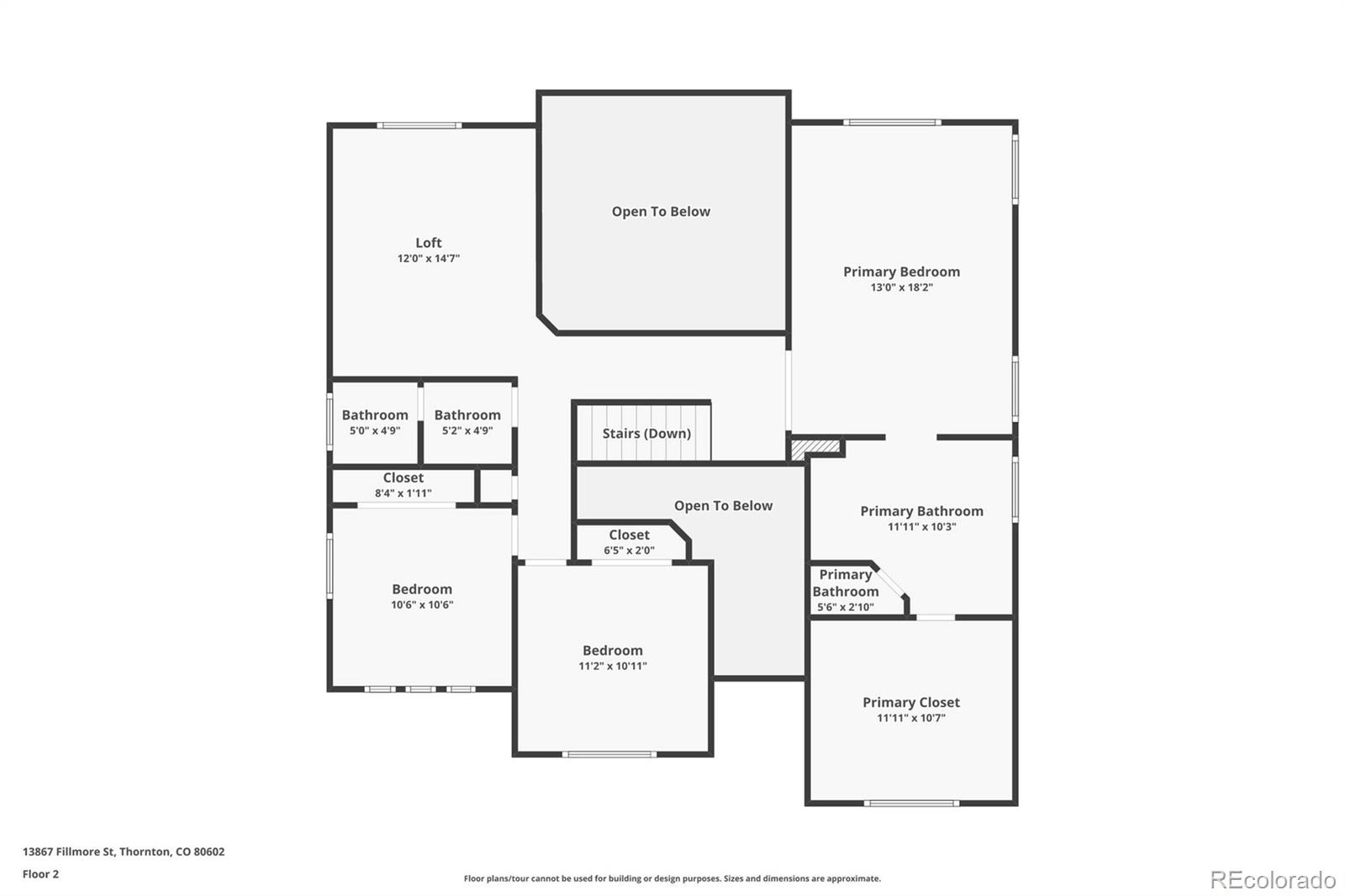 13867 Fillmore Street Thornton, CO 80602 - Photo 23 of 24 a picture of floor plan