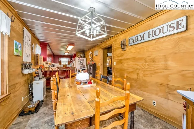 a view of a chairs in a patio