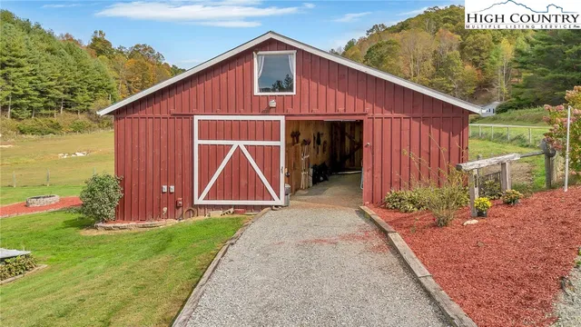 a view of a porch with furniture