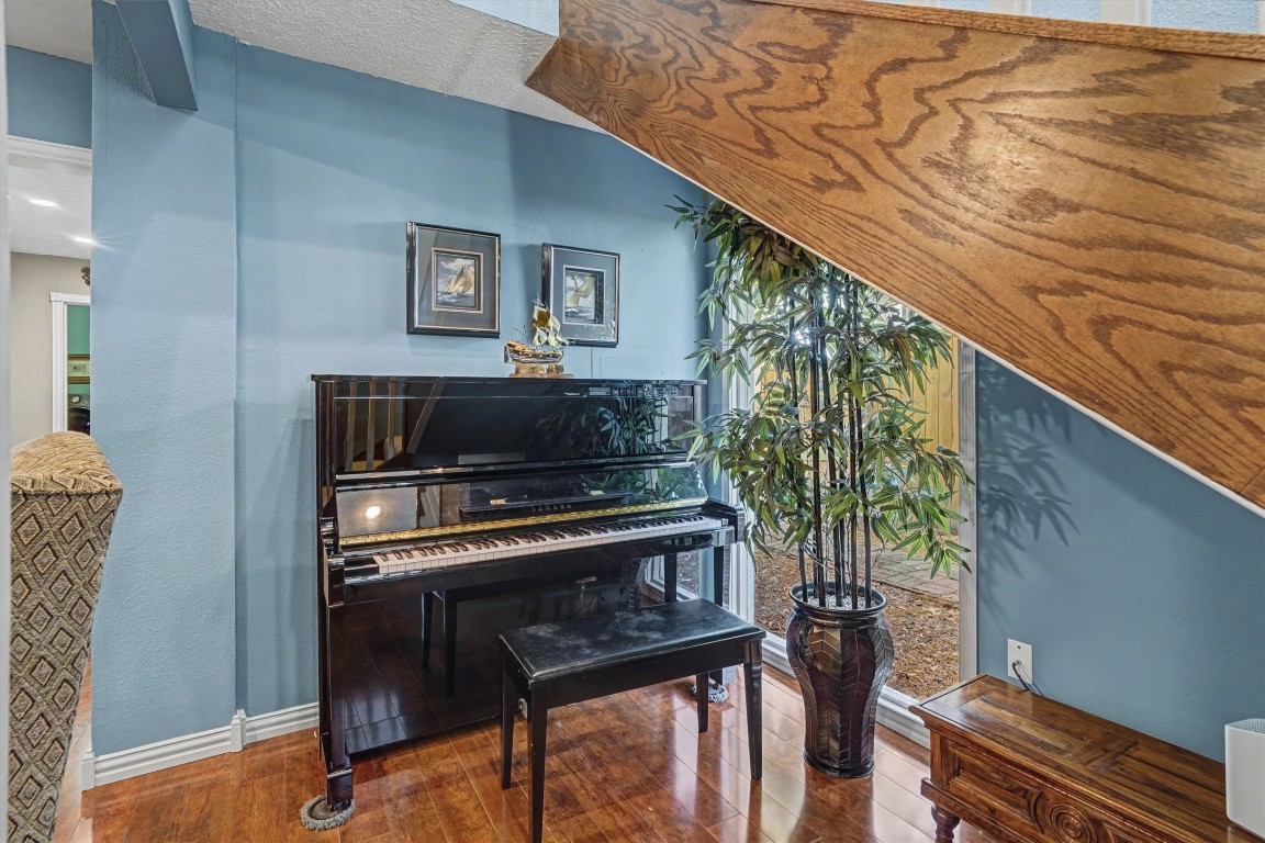 2205 Mission Street Kemah, TX 77565 - Photo 25 of 33 Cozy nook beneath the staircase and large window bringing in natural light.