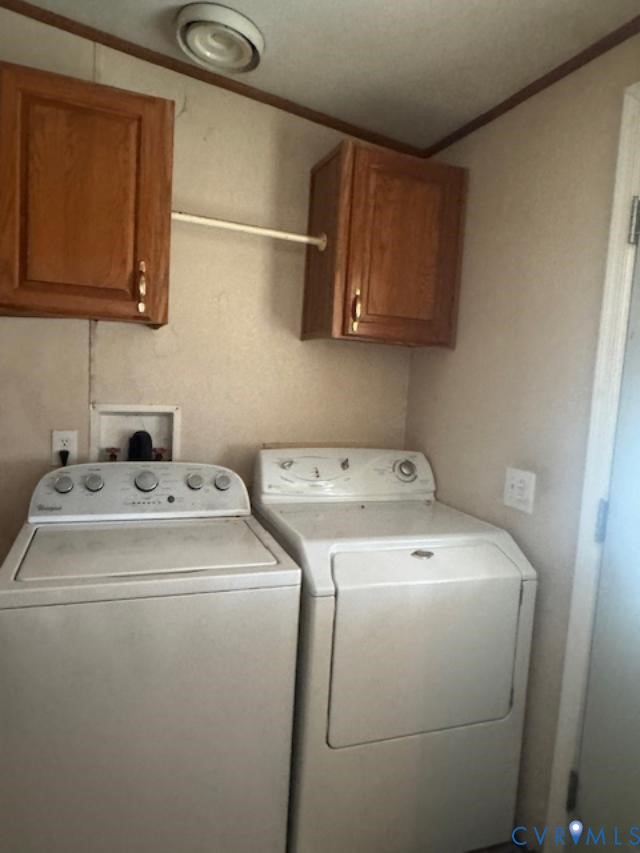 21663 Storys Station Road Franklin, VA 23851 - Photo 12 of 22 a utility room with dryer and washer