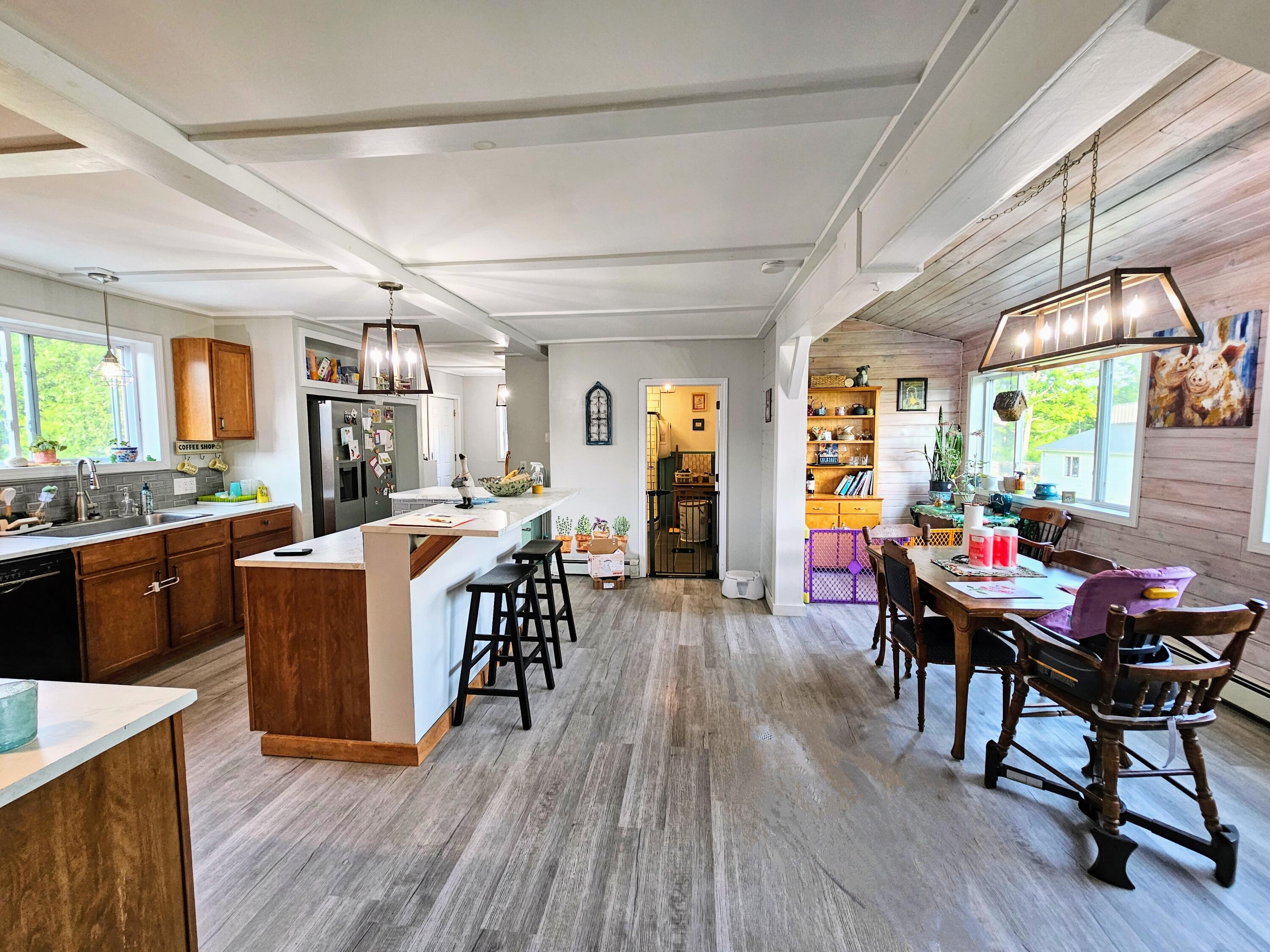 262 Newport Road Corinna, ME 04928 - Photo 11 of 30 Kitchen and dining room