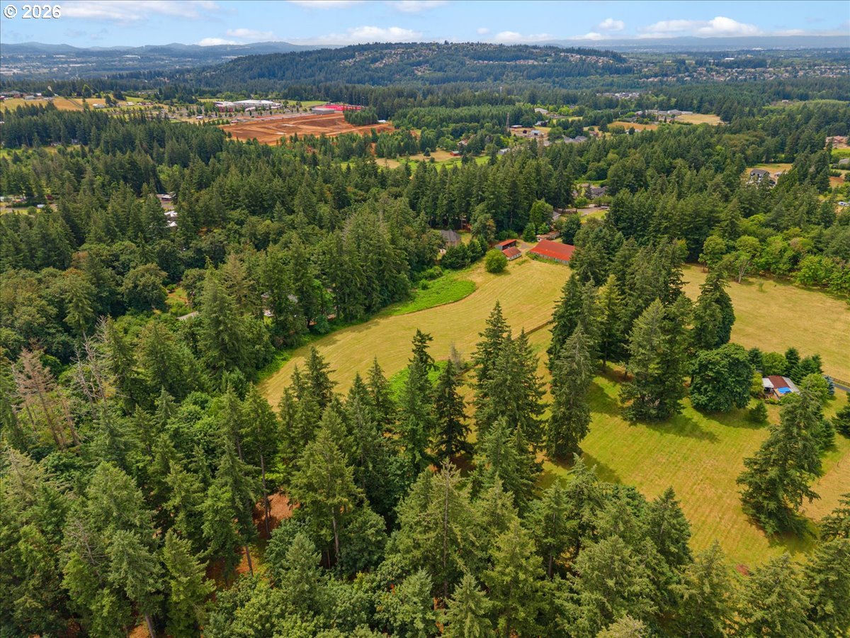 27214 Northeast Robinson Road Camas, WA 98607 - Photo 23 of 24 an aerial view of residential houses with outdoor space and lake view