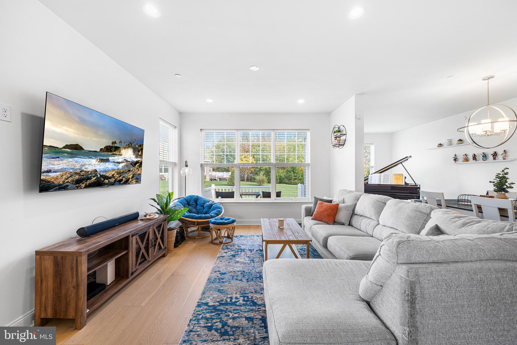 186 Spring Lane Royersford, PA 19468 - Photo 11 of 29 a living room with furniture and a flat screen tv