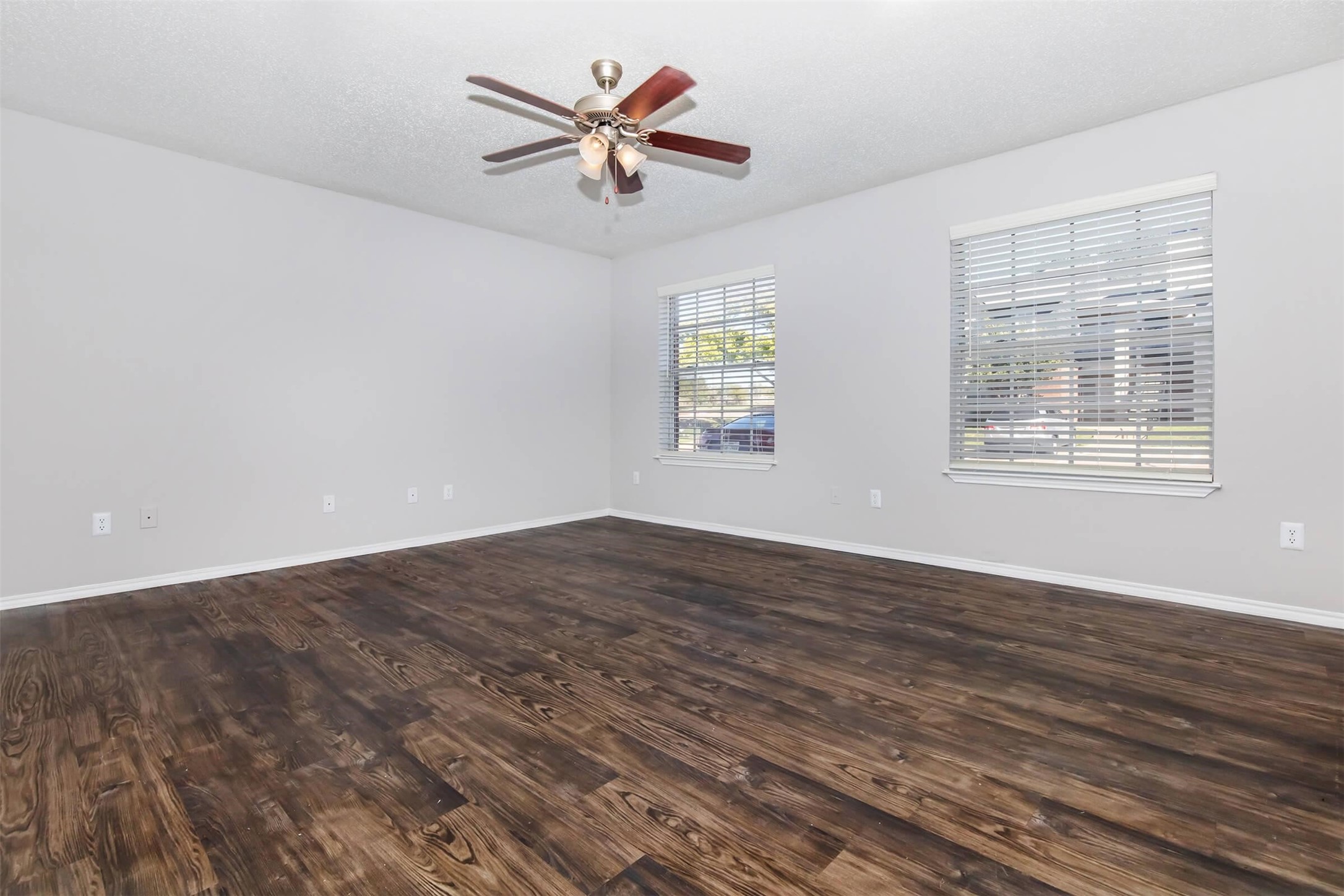 8301 Boat Club Road, Unit 815 Fort Worth, TX 76179 - Photo 1 of 36 wooden floor in an empty room with a window