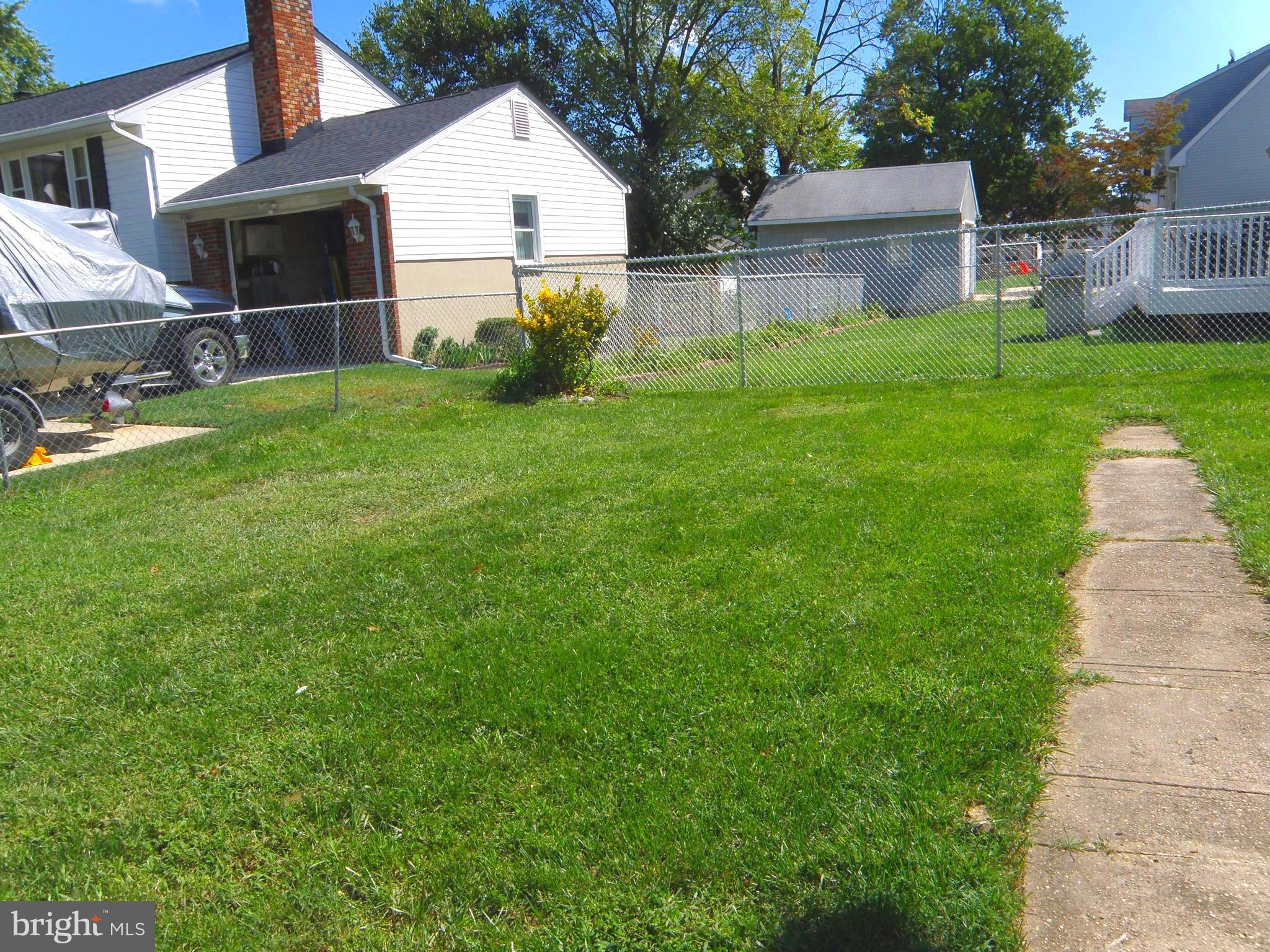 606 Andover Road Linthicum, MD 21090 - Photo 25 of 29 a view of a yard in front of a house