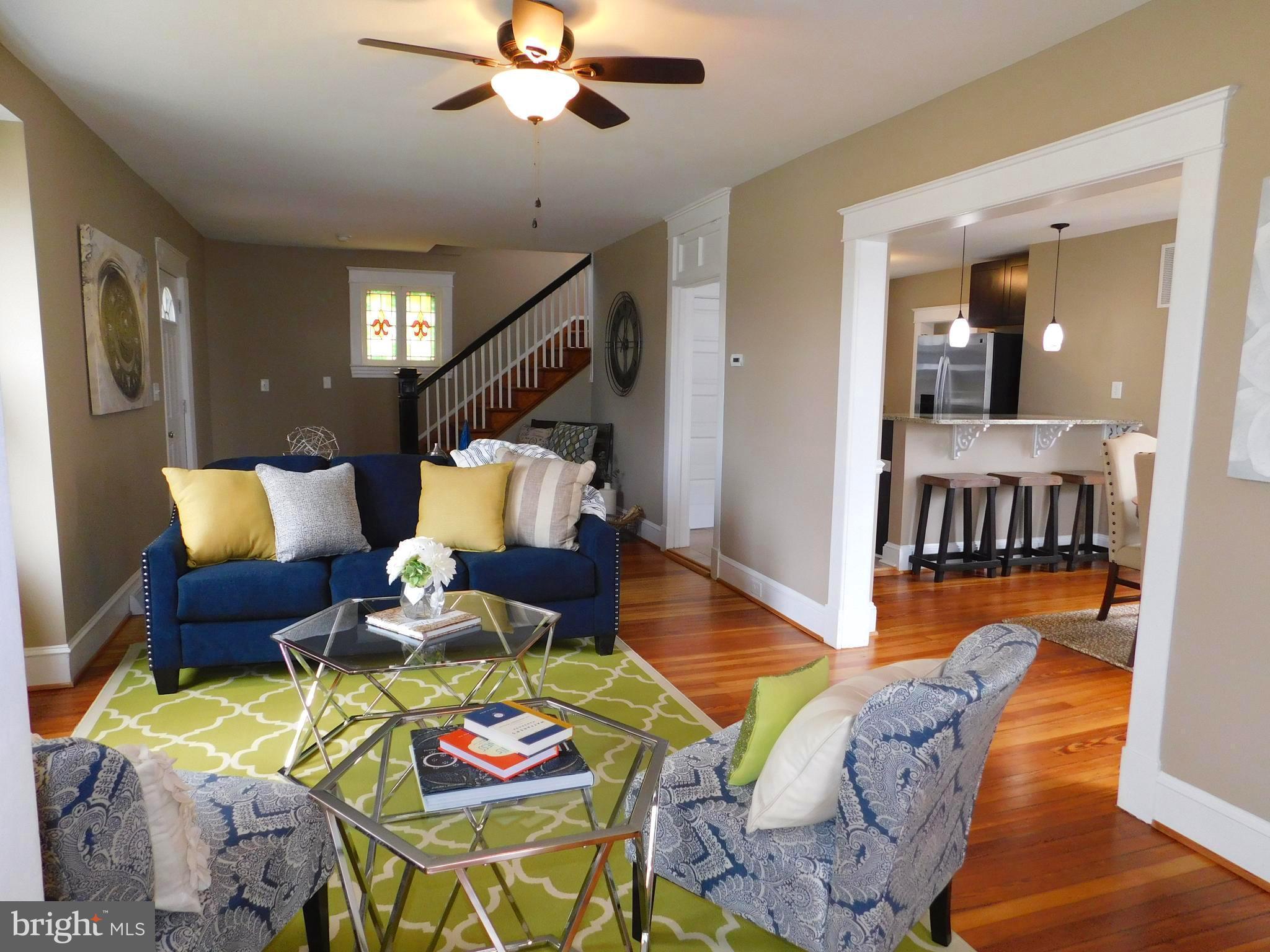 606 Andover Road Linthicum, MD 21090 - Photo 29 of 29 a living room with furniture and wooden floor
