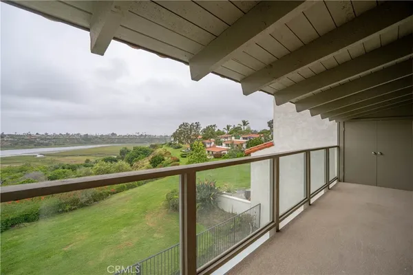 a view of mountain view from a balcony