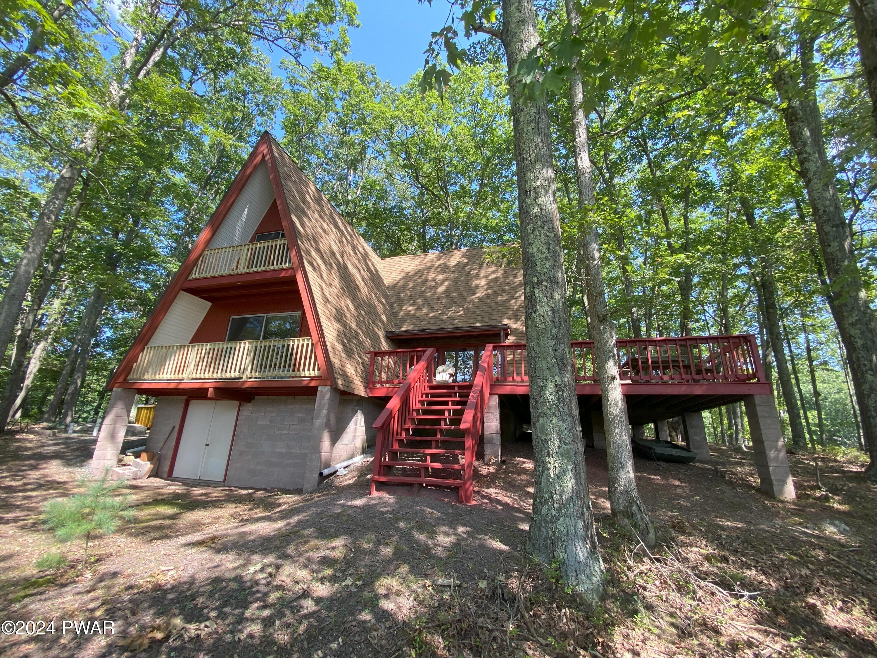 185 Whitney Lake Road Hawley, PA 18428 - Photo 28 of 29 185 Whitney Lake side deck
