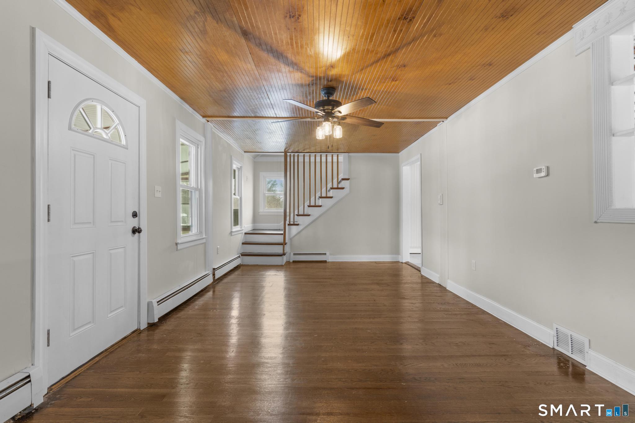 165 Ballamahack Road Windham, CT 06280 - Photo 13 of 40 a view of an entryway with wooden floor