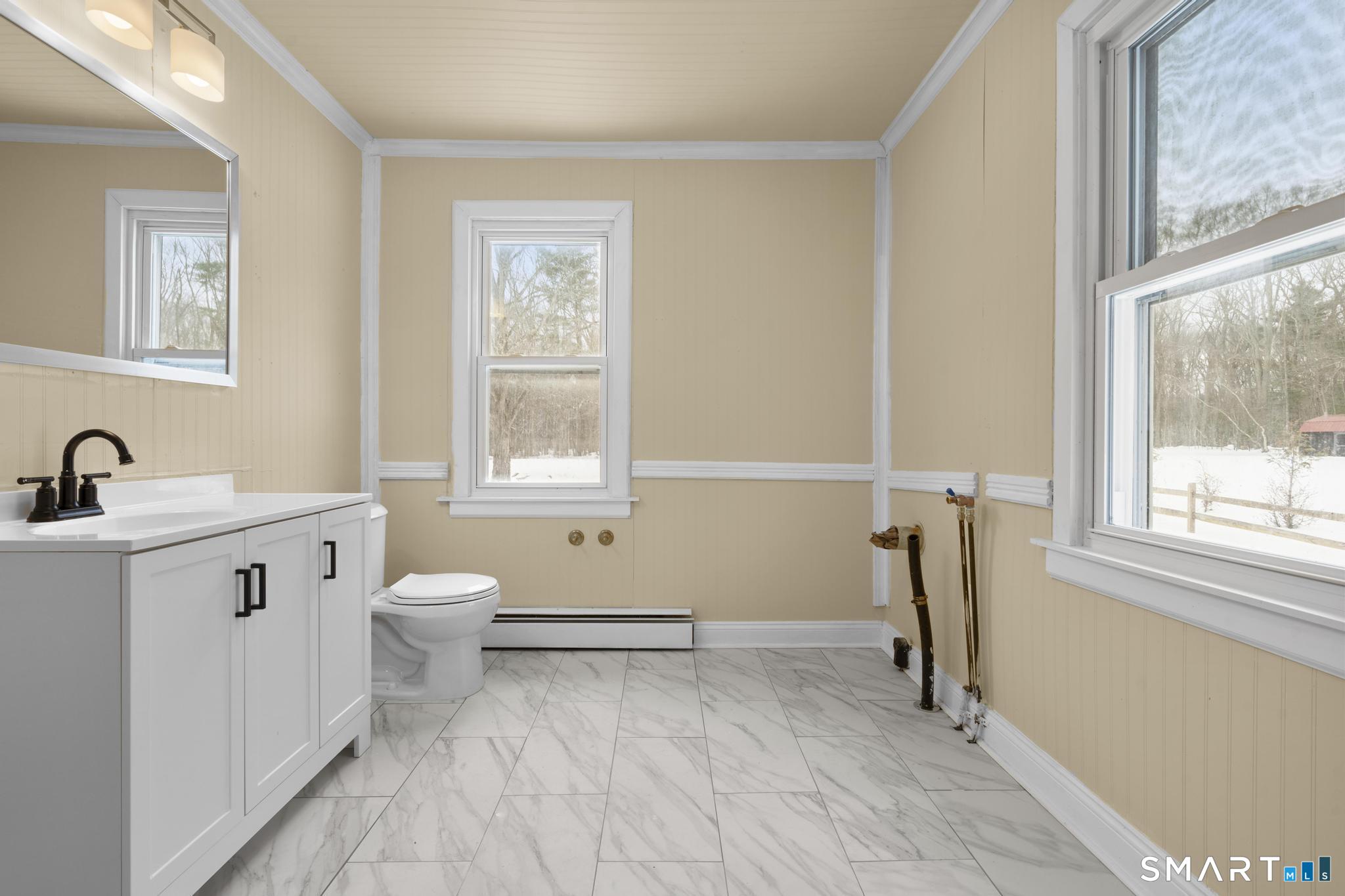 165 Ballamahack Road Windham, CT 06280 - Photo 18 of 40 a bathroom with a sink and a toilet