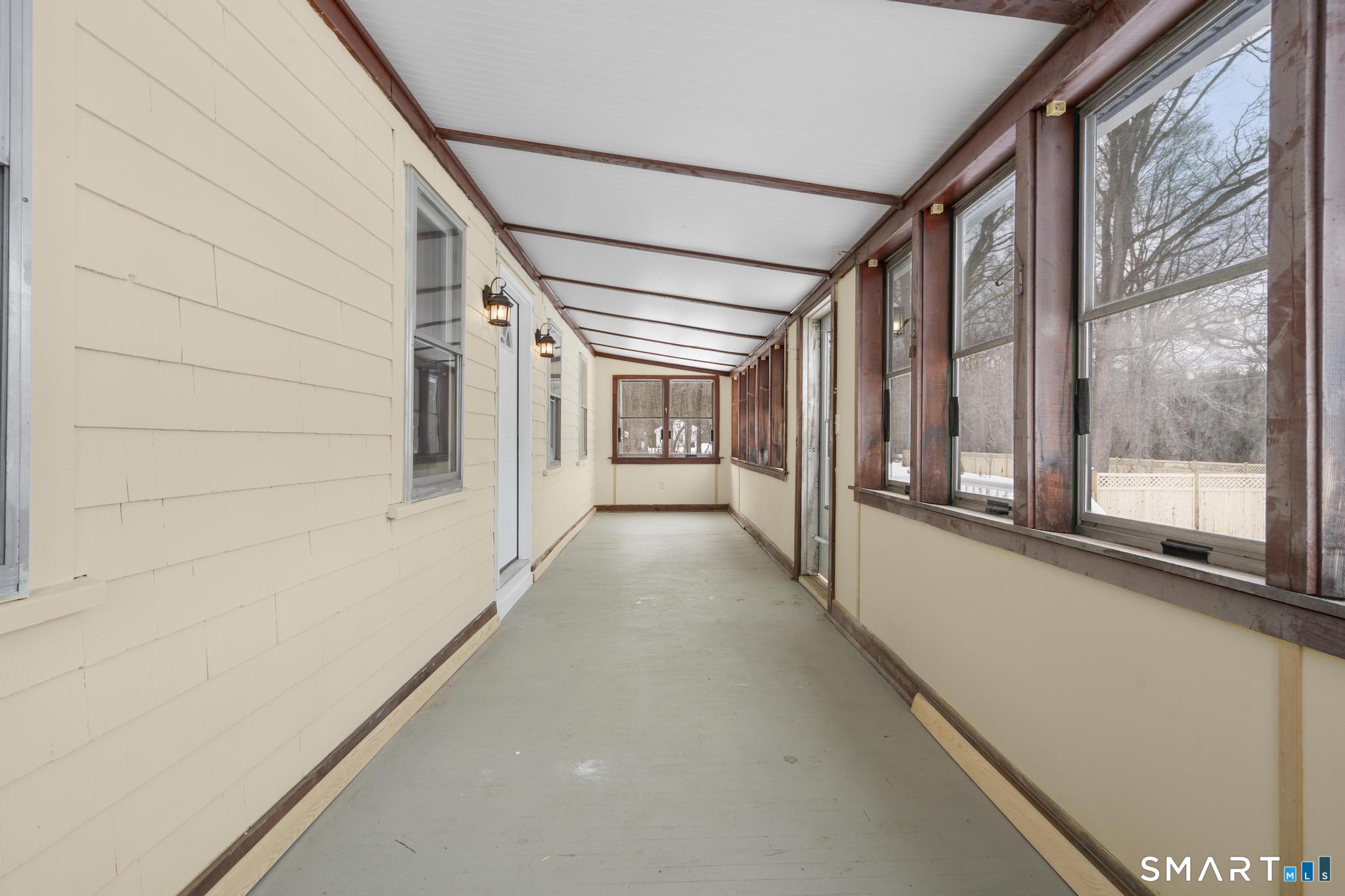 165 Ballamahack Road Windham, CT 06280 - Photo 37 of 40 a view of hallway with windows