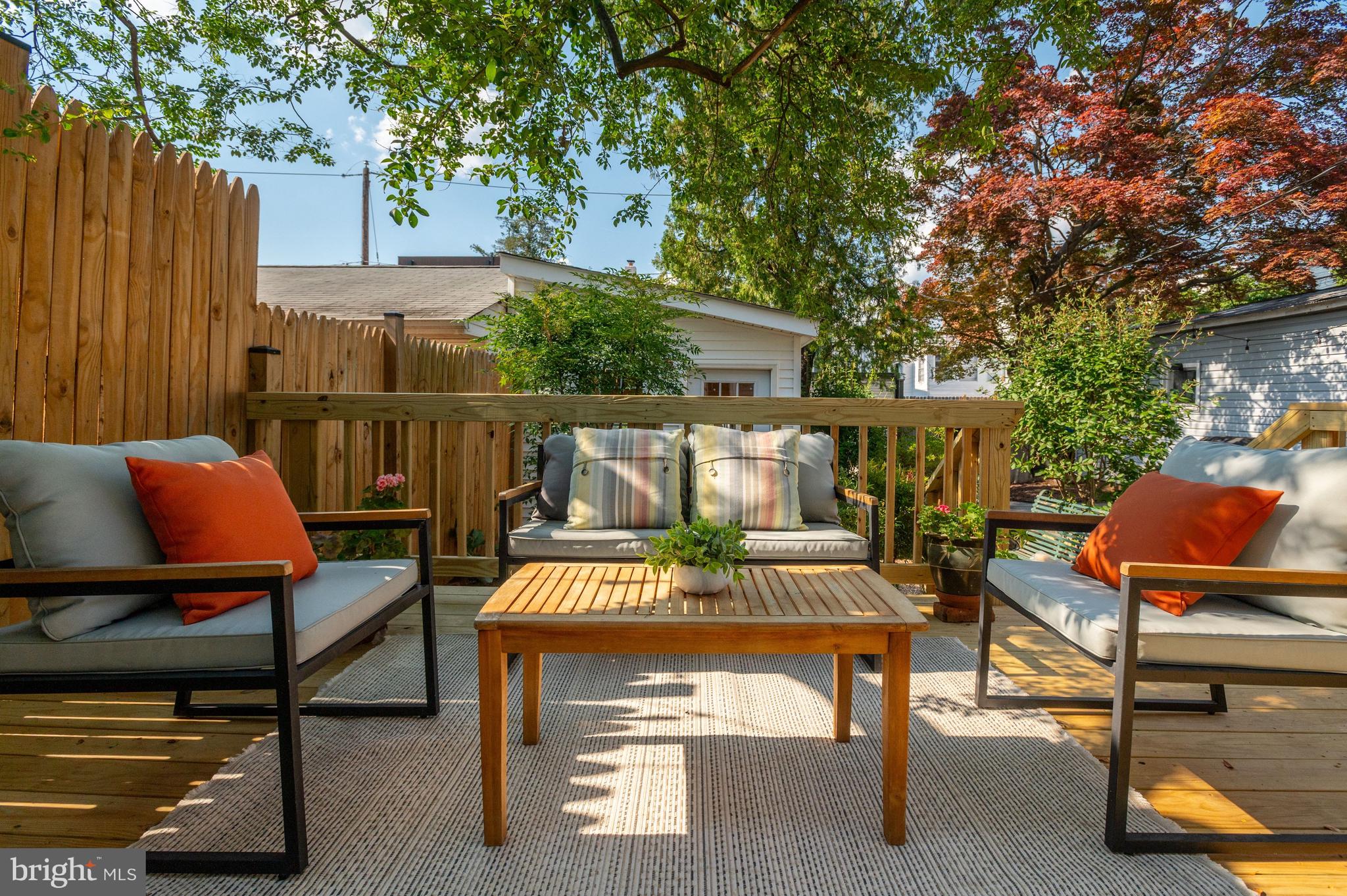 3533 R Street Northwest Washington, DC 20007 - Photo 12 of 27 Private Rear Patio