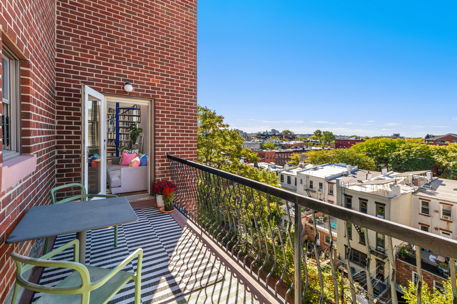 344 Degraw Street, Unit PHA Brooklyn, NY 11231 - Photo 12 of 14 a view of city from a balcony