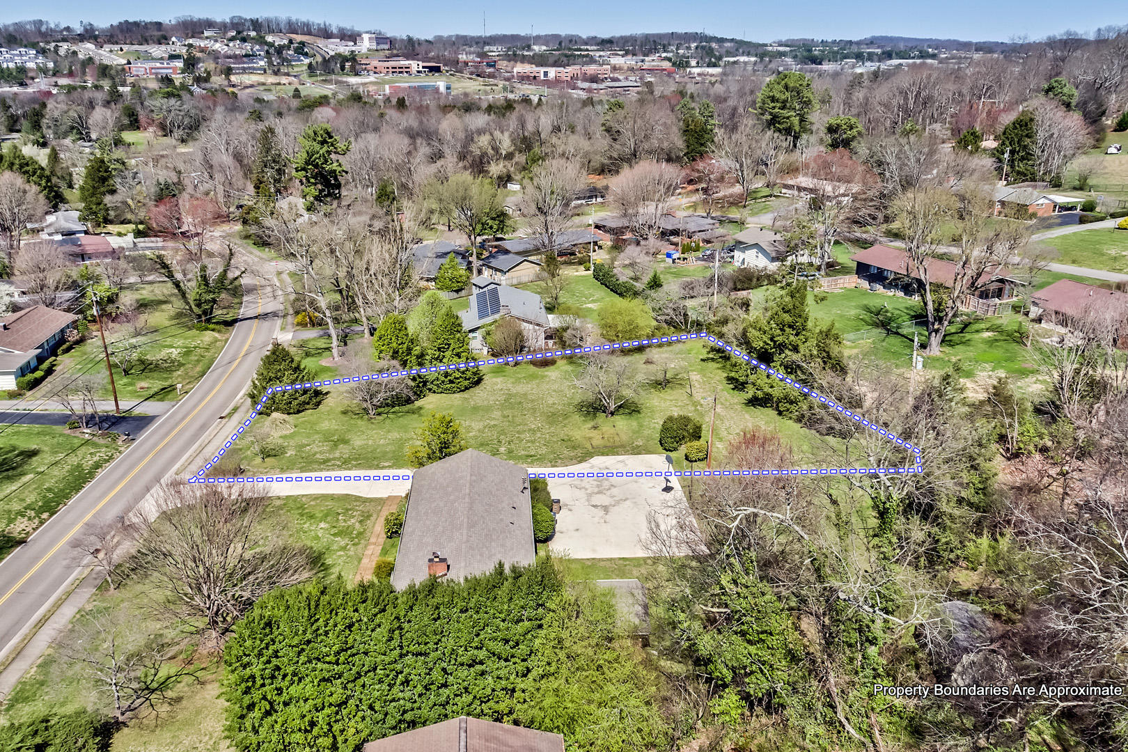 610 Wesley Road Northwest Knoxville, TN 37909 - Photo 8 of 10 08_WesleyRoad_610_Birdseye_N