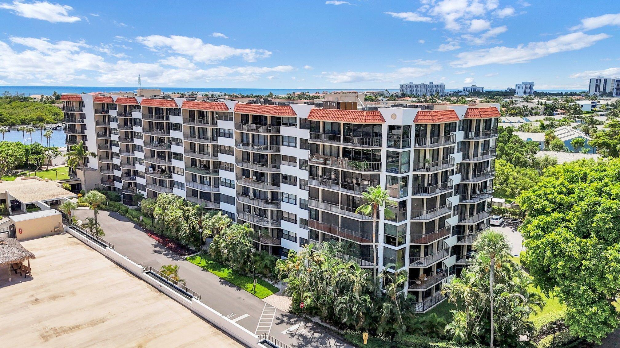 899 Jeffery Street, Unit 701 Boca Raton, FL 33487 - Photo 65 of 79 PB 859 arial building shot