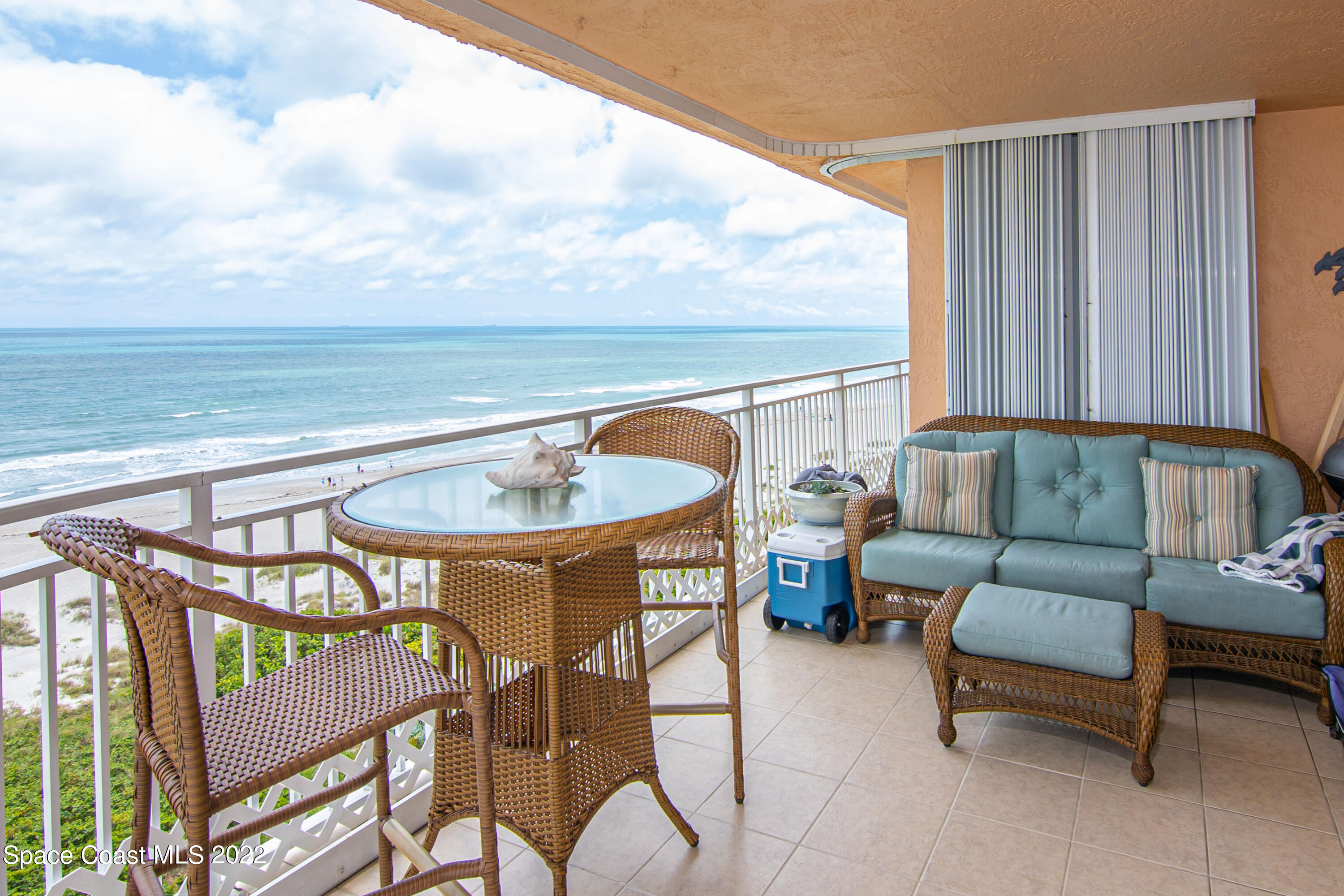 6770 Ridgewood Avenue, Unit 1001 Cocoa Beach, FL 32931 - Photo 11 of 57 CS Balcony SE View