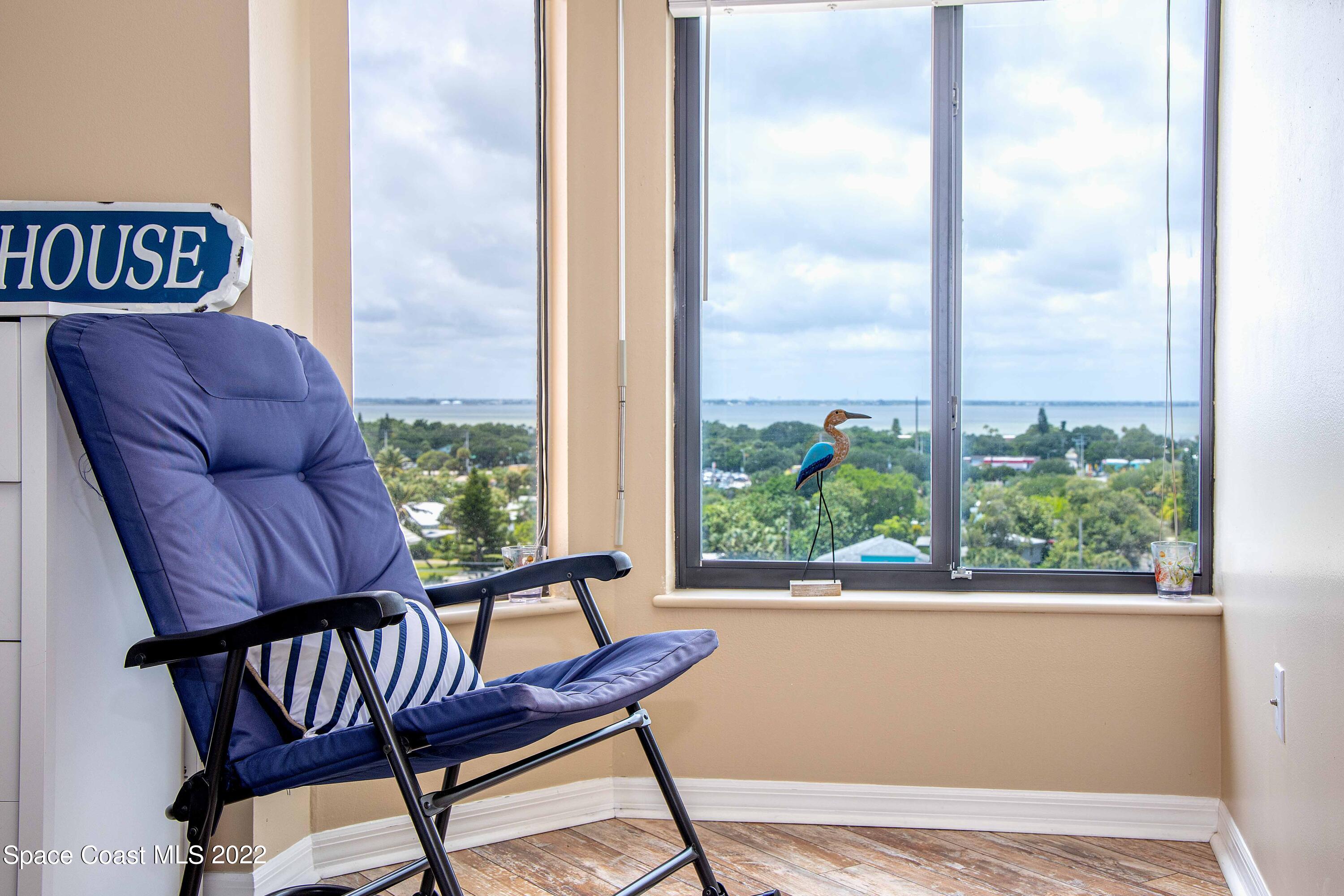 6770 Ridgewood Avenue, Unit 1001 Cocoa Beach, FL 32931 - Photo 34 of 57 CS SW Bedroom River View