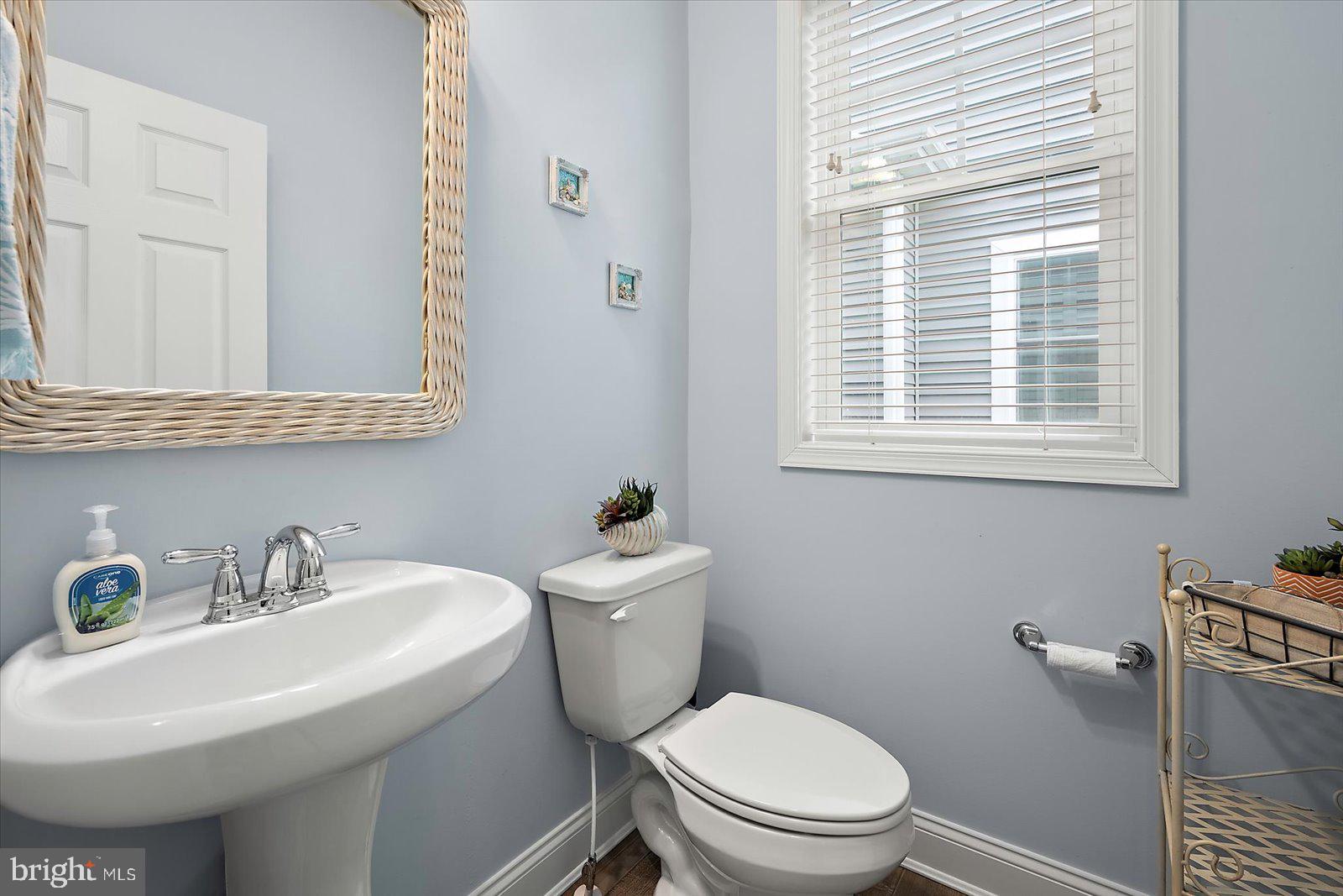 11271 Hall Road Lewes, DE 19958 - Photo 49 of 134 a bathroom with a sink a toilet and a mirror