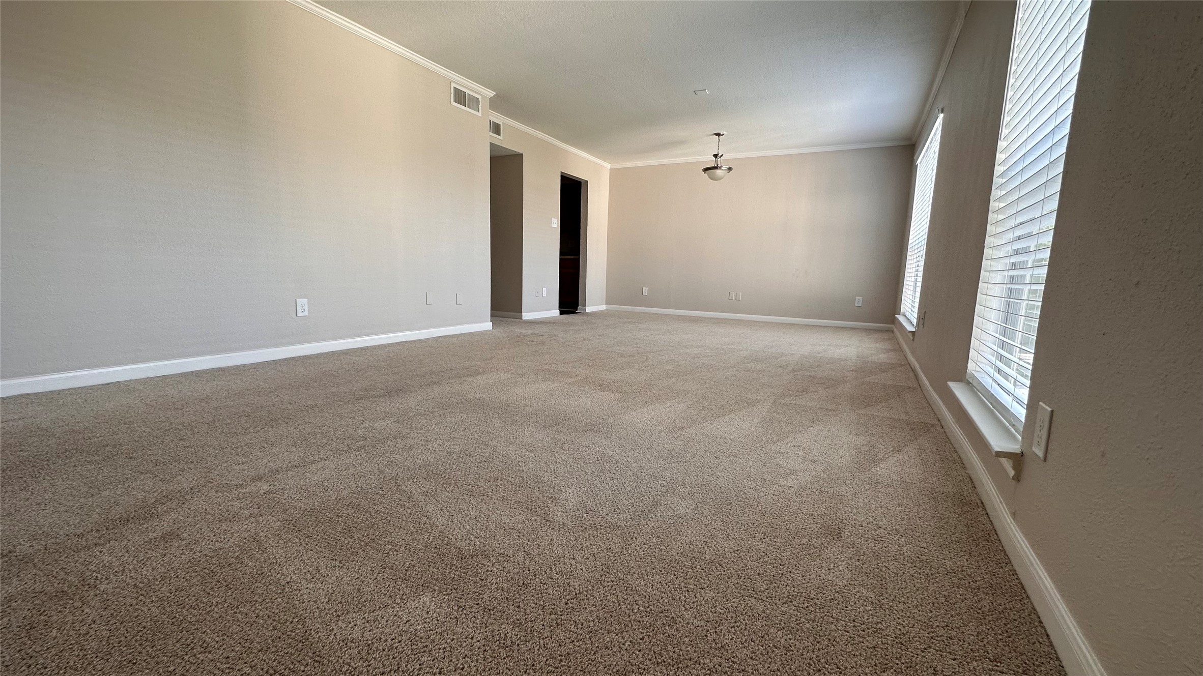 7315 Brompton Street, Unit 303B Houston, TX 77025 - Photo 2 of 14 a view of a big room with closet and windows