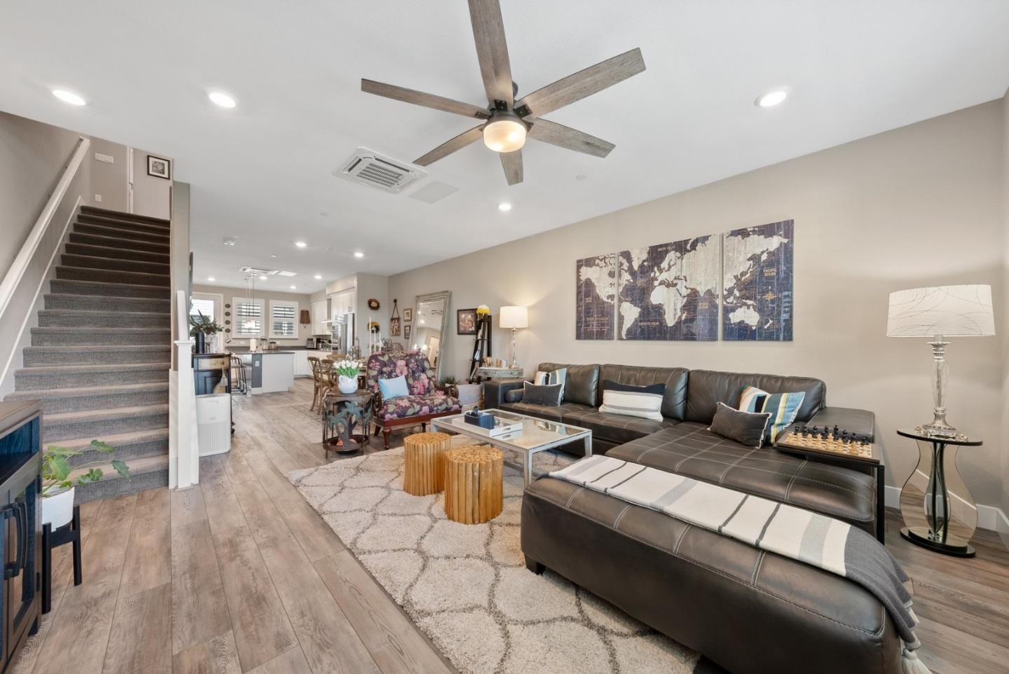 6725 Magnetic Loop San Jose, CA 95119 - Photo 26 of 68 a living room with furniture and a wooden floor