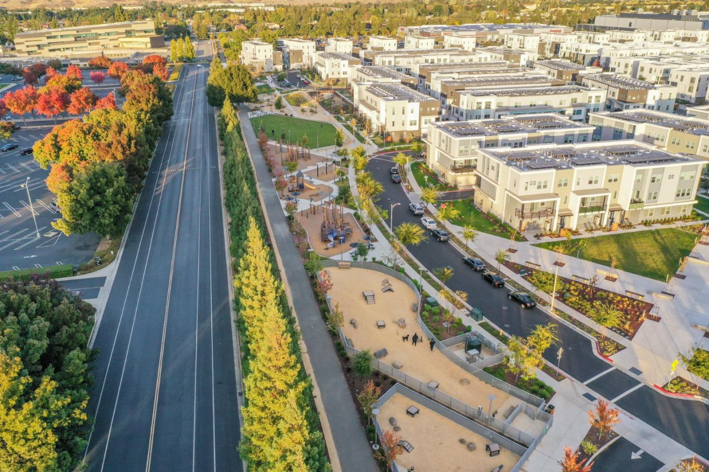 6725 Magnetic Loop San Jose, CA 95119 - Photo 66 of 68 an aerial view of residential houses with outdoor space