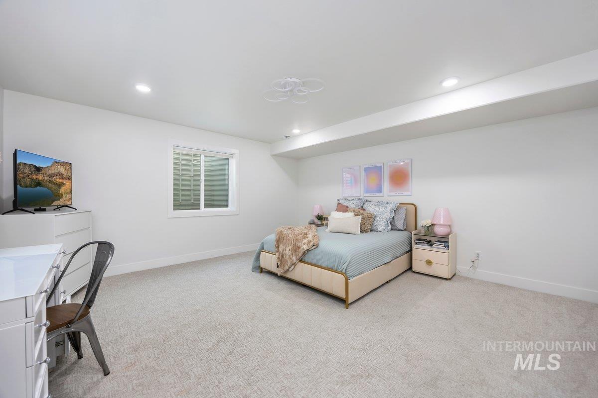 1046 Northridge Way Kimberly, ID 83341 - Photo 14 of 24 Carpeted bedroom with recessed lighting, an office area, and multiple windows