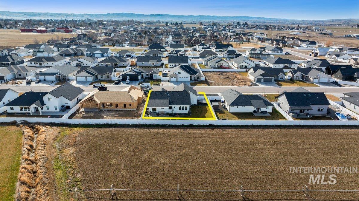 1046 Northridge Way Kimberly, ID 83341 - Photo 20 of 24 Aerial perspective of suburban area featuring a mountainous background