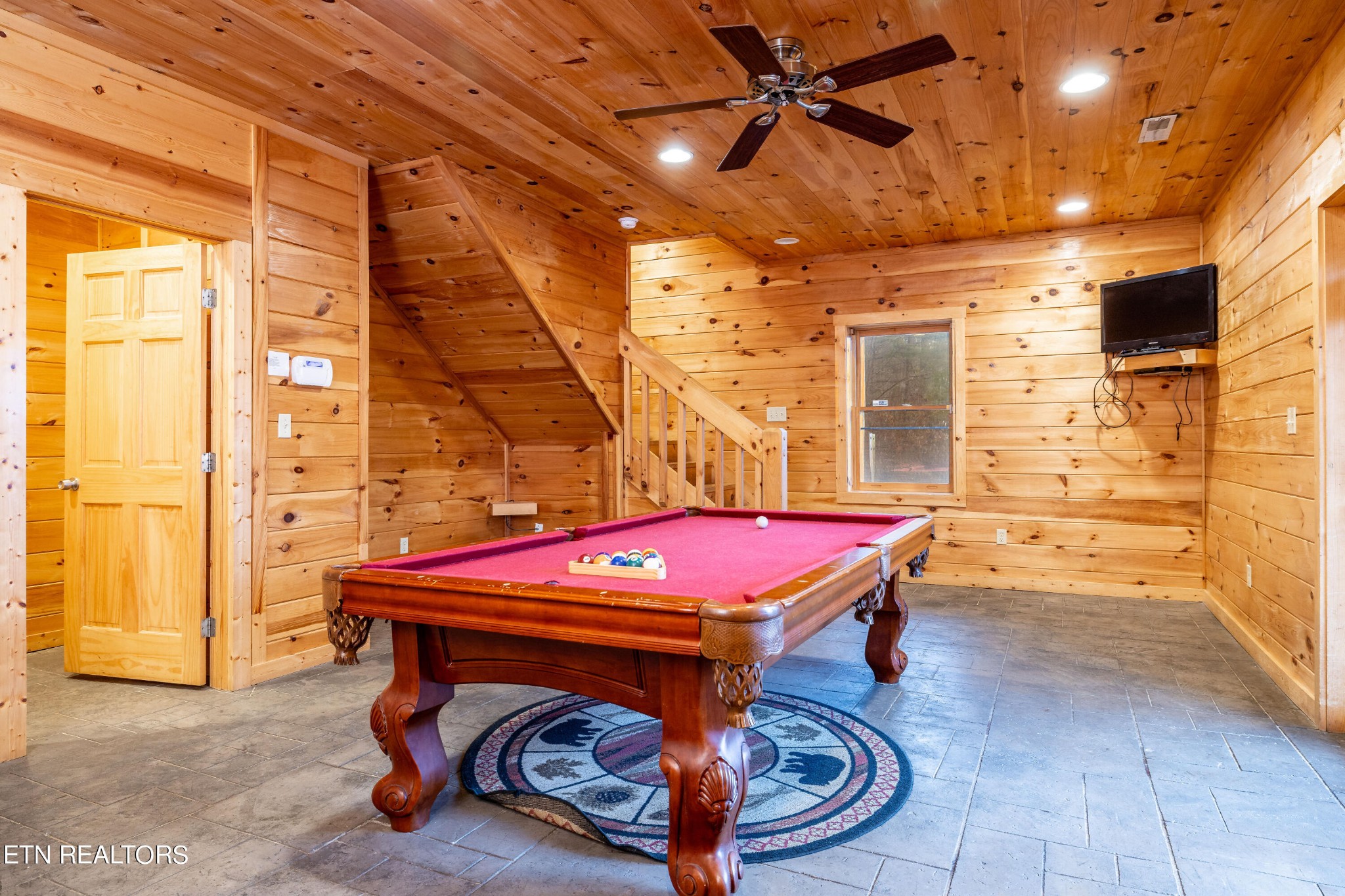 2149 Rising Fawn Way Sevierville, TN 37862 - Photo 15 of 50 a room with pool table and windows