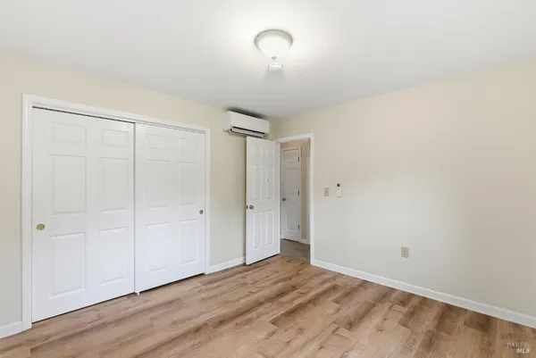 wooden floor in an empty room