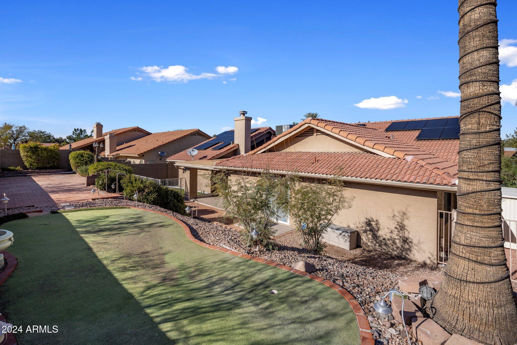 1017 East Grandview Road Phoenix, AZ 85022 - Photo 21 of 36 Terraced Backyard