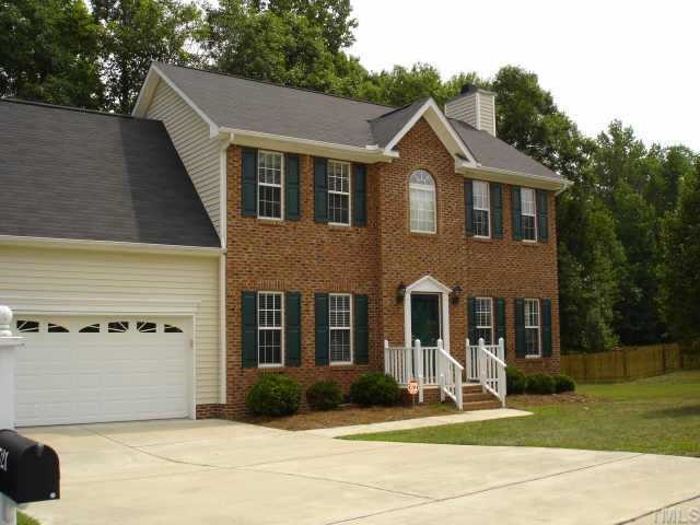 3521 Boren Court Raleigh, NC 27616 - Photo 1 of 10 a front view of a house with a yard