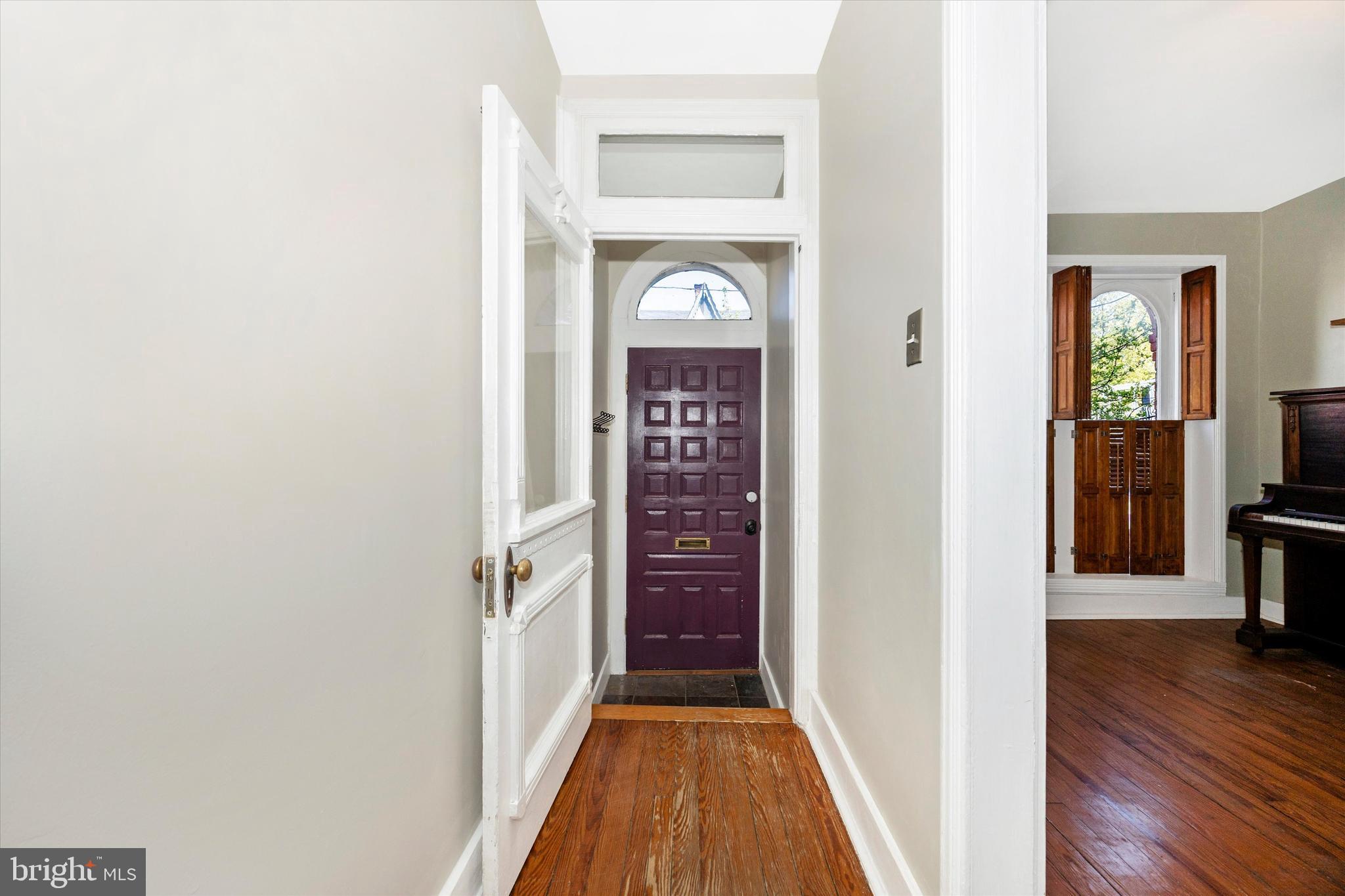 20 East 4th Street Frederick, MD 21701 - Photo 23 of 55 a view of a hallway view with wooden floor and staircase